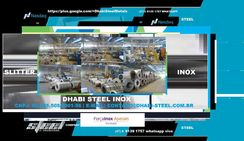 Dhabi Steel Aço Inox Slitter, Tiras, Fitas e Rolinhos