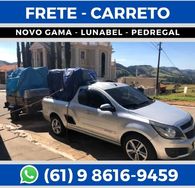 Frete Novo Gama - Frete Pedregal - Frete Lunabel (carreto e Fretes)