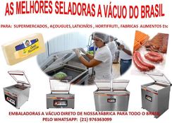 Fabricamos Seladoras Embaladoras a Vácuo