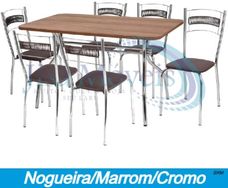 Conjunto de Mesa Flavia, Montagem e Frete Grátis*