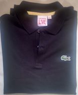 Polo Lacoste Preta Original