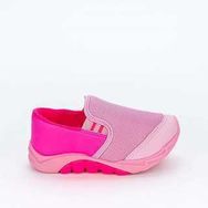 Tênis Infantil Feminino Calce Fácil Kidy Mais Rosa e Pink Kidy Cod 16842250891-28