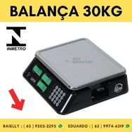 Balança Comercial Digital 30 Kg Wind C Upx com Selo Inmetro Certificad