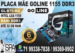 Placa Mãe Goline Gl-b75-ma Socket Lga 1155 Vga Ddr3 em Salvador BA