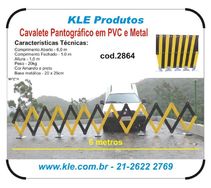 Cavalete Pantografico Metalico 6 Metros