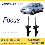 Par de Amortecedores Dianteiro Remanufaturados Focus 2000 Até 2008