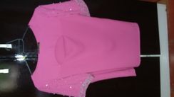 Blusa Rosa Bordada