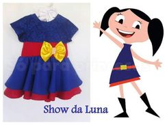 Vestido do Tema da Luna