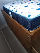 Cama de Solteiro com Gavetas e Colchão