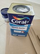 Tinta Coral Branco Gelo Meia Lata - 130 Reais