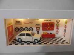 Quadro Oficina Carro Miniatura Fiat 147 Carros Brasileiro