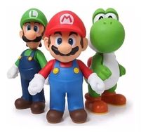 Action Figure Mario, Luigi e Yoshi