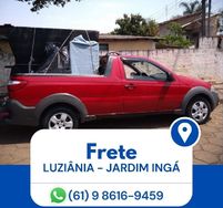 Frete Luziânia GO - Frete Jardim Ingá GO (pequenos Fretes)