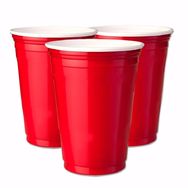 Red Cup Copos Party Americanos 400ml, Copo Vermelho 150un