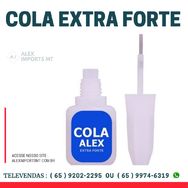 Cola para Unhas em Gel Colar Tips Alex