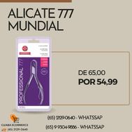 Alicate da Mondial para Manicure Model 777 Alicate Bom Corta