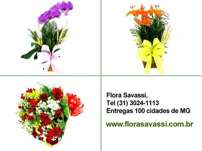 Contagem MG Floricultura Dia das Mães Flores Cesta de Café Orquídea