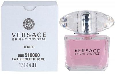 Versace Bright Crystal Eau de Toilette 90ml Tester Original