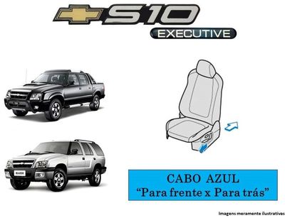 Cabo Azul Banco Elétrico S10 e Blazer 97 a 11 - 1 Unidade
