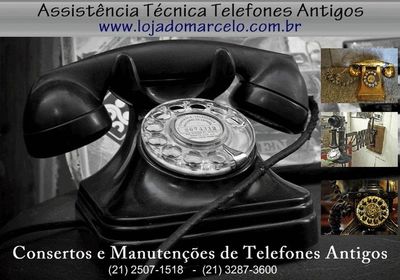Conserto e Manutenção de Telefones Antigos