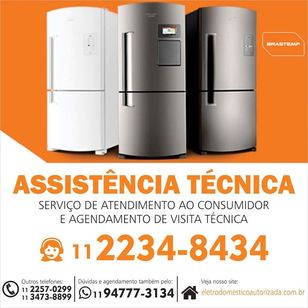 Assistência Técnica Especializada Brastemp Refrigeradores