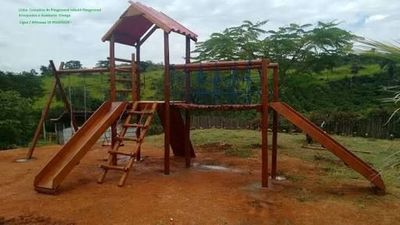 Playground Preço Barato Oferta Casinha de Tarzan de Eucalipto Tratado