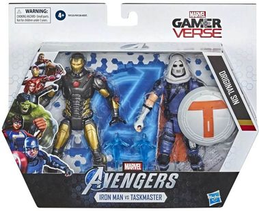 Avengers Game Verse Homem de Ferro / Iron Man e Taskmaster / Treinador