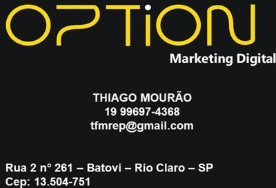 Option Marketing Digital Rio Claro
