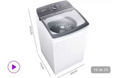 Máquina de Lavar Roupa Brastemp