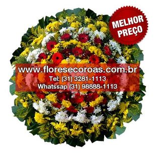 Coroas de Flores Velório Cemitério Nossa Senhora do Carmo Betim MG