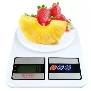 Balança de Cozinha Pesar Alimento Até 10kg Dieta