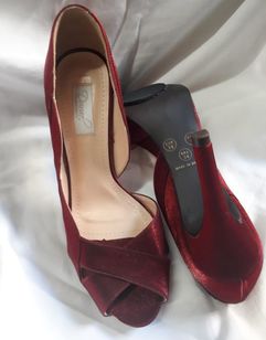 Sapato Vermelho/vinho