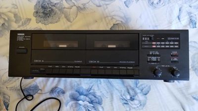 Tape Deck Yamaha K-w132 Duplo - Leia Descrição - Av