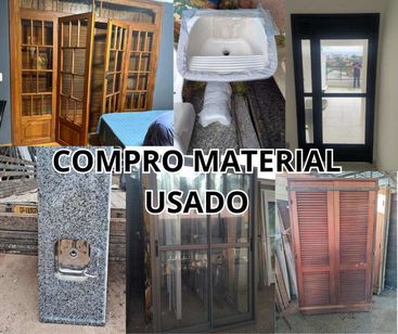 *compra de Materiais Usados de Construção, Demolição e Reforma