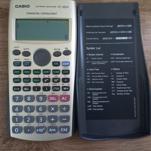Calculadora Financeira Fc-100v Branca Casio