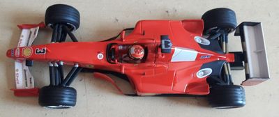 Miniatura Hot Wheels 1/24 Ferrari F1 Schumacher 2000