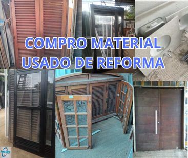 Compro Materiais Usados de Construção, Reforma e Demolição