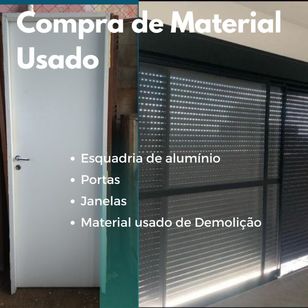 Compro Portas e Janelas Usadas em São Paulo