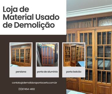 Compramos Materiais Usados para Construção em São Paulo