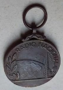 Rádio Nacional 20 Anos Medalha 1936-1956 Rio de Janeiro