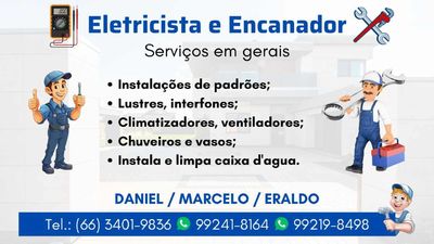 Elétricista e Encanador (residencial & Predial)