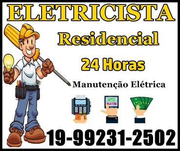Eletricista em Campinas - Eletricista 24 Horas em Campinas