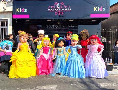 Princesas Cover Personagens Vivos Festa Infantil