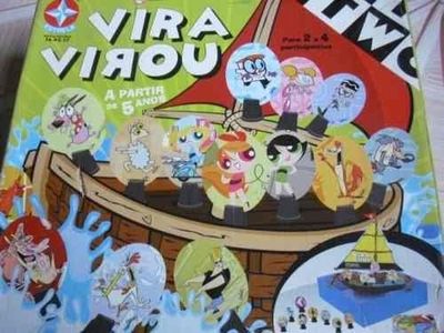 Vira Virou Jogo da Estrela com Barco Roleta Cartoon Network