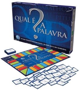 Qual é a Palavra Jogo de Inteligência e Vocabulário Tabuleiro