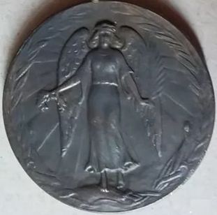 1914 1918 Brasil Medalha da Vitória 1ª Grande Guerra Mundial