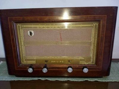Radio Antigo Philips Valvulado Déc 40