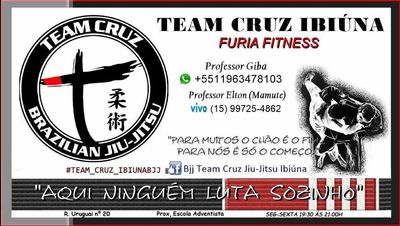 Jiu Jitsu Equipe Team Cruz Ibiuna