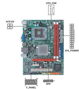 Cpu - Soquete 775 - G41t-m7 + Processor E2160 1.8 Dual Ddr 3