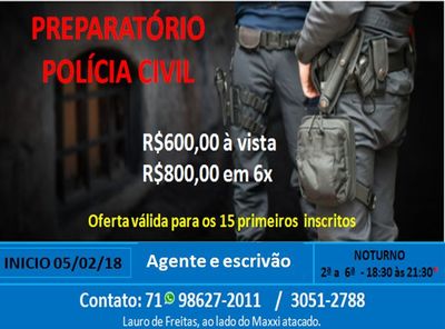 Preparatório Concurso Polícia Civil Bahia
